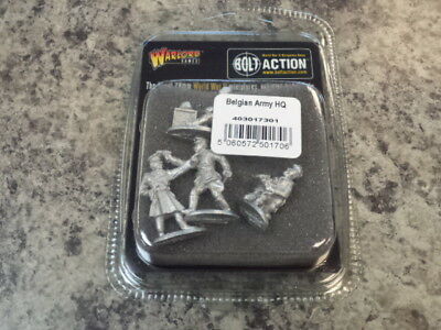 Belgian Army HQ Belgian Warlord Games    | Red Claw Gaming