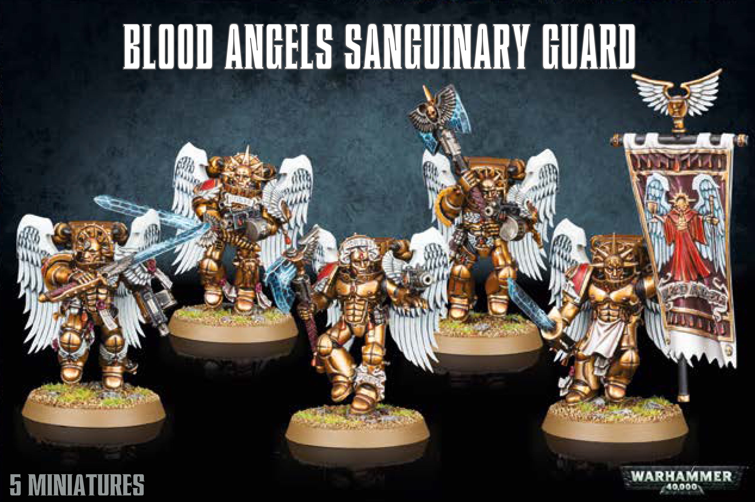 BLOOD ANGELS SANGUINARY GUARD Blood Angels Games Workshop    | Red Claw Gaming