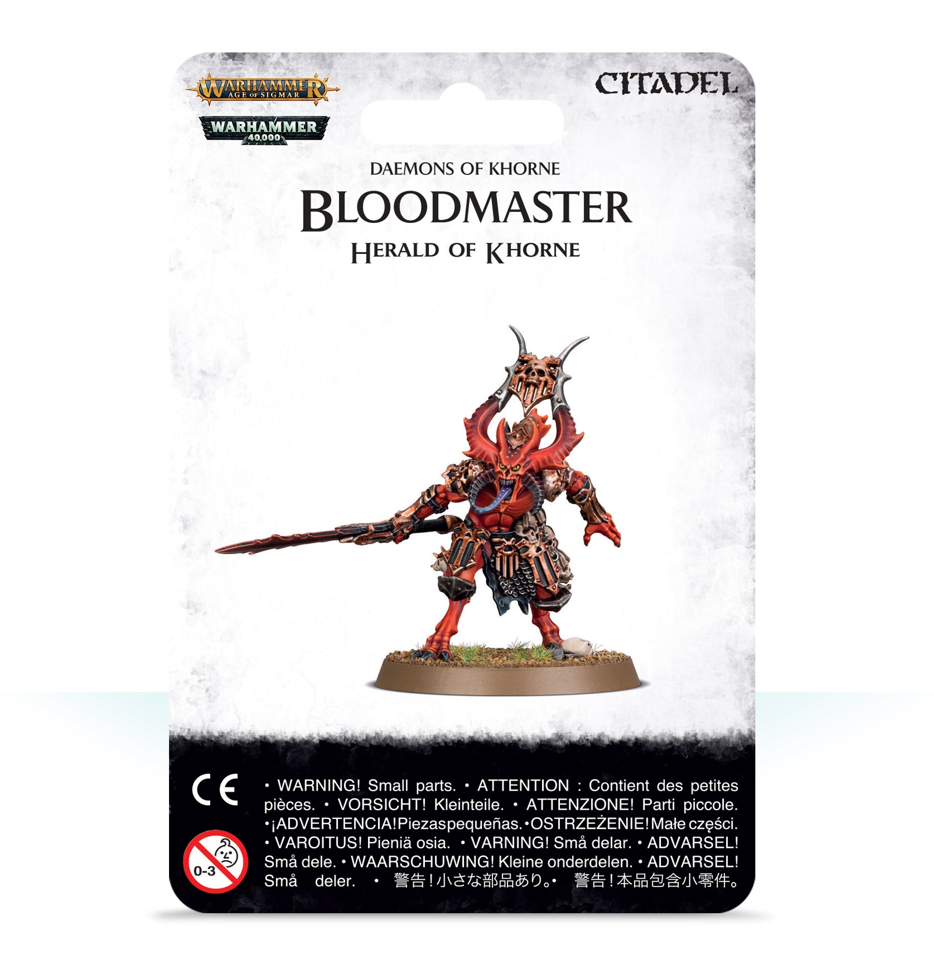 BLOODMASTER HERALD OF KHORNE Chaos Daemons Games Workshop    | Red Claw Gaming