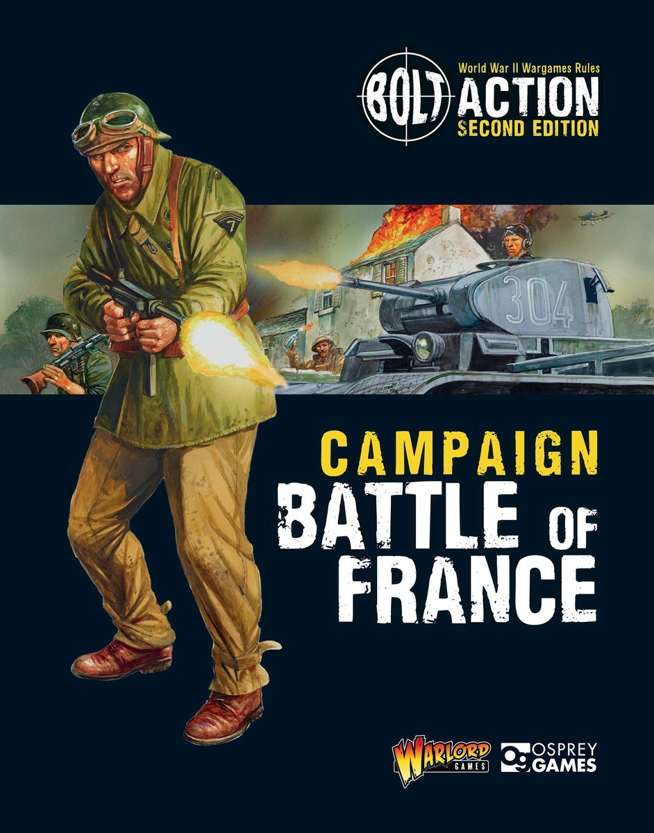 Battle of France Campaign Book Book Warlord Games    | Red Claw Gaming