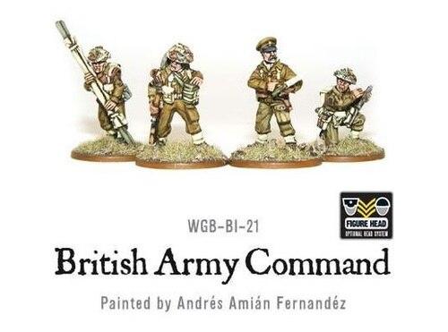 British Army Command British Warlord Games    | Red Claw Gaming