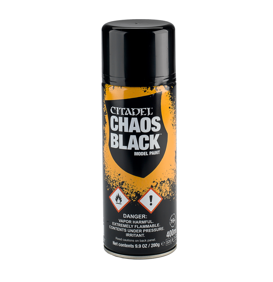 CHAOS BLACK SPRAY Citadel Citadel | Red Claw Gaming