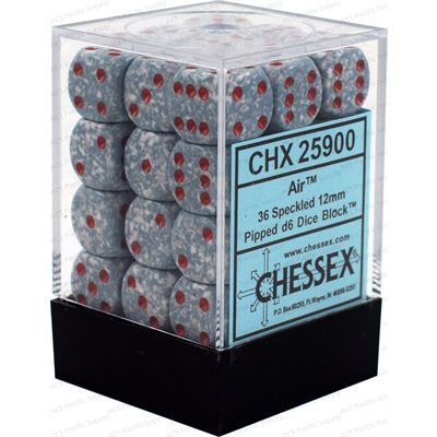 Speckled Air 12mm D6 Dice Chessex    | Red Claw Gaming
