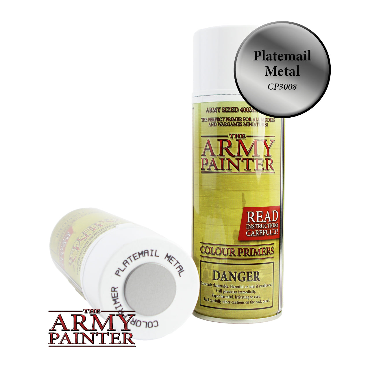 Plate Mail Metal Colour Primer Army Painter    | Red Claw Gaming