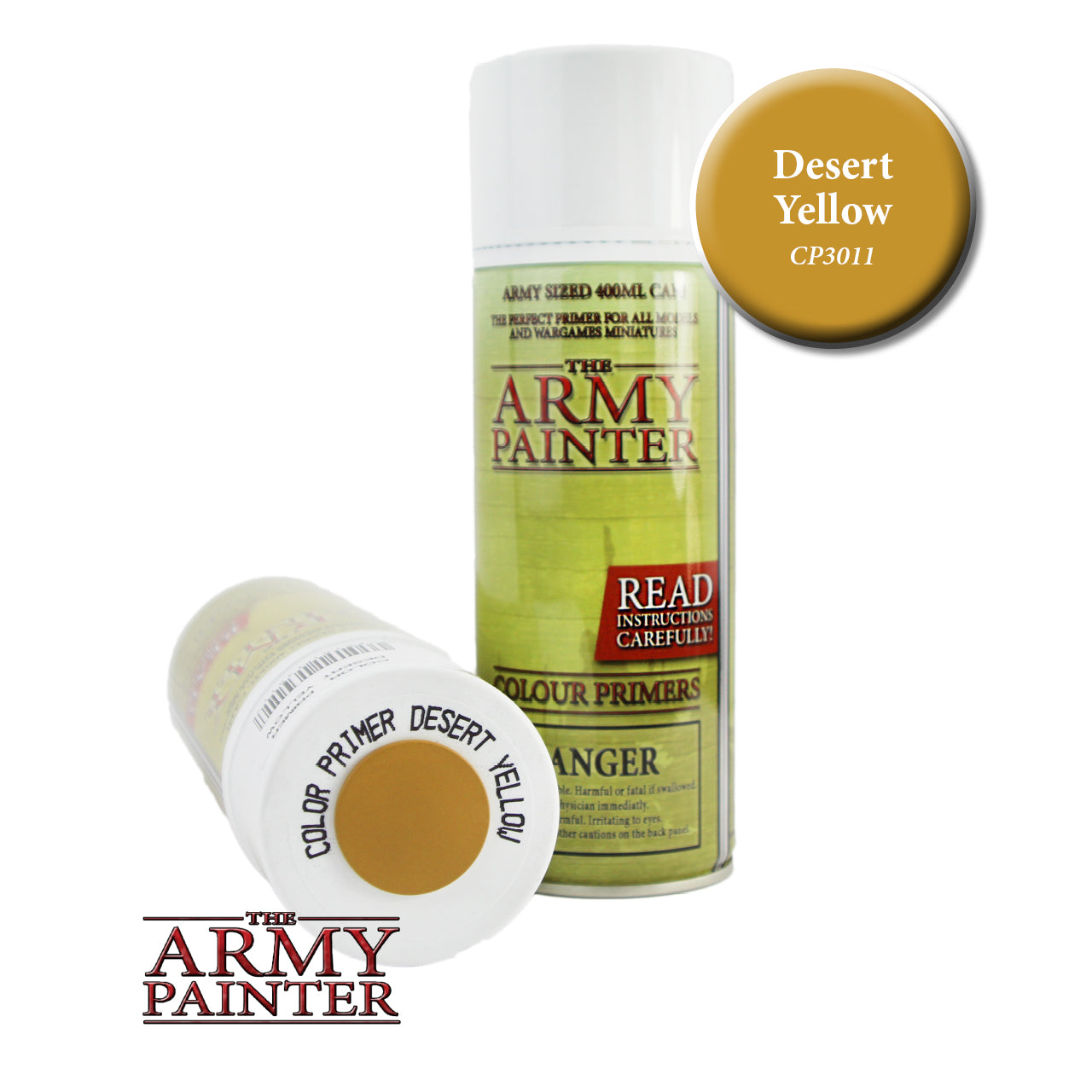 Desert Yellow Colour Primer Army Painter    | Red Claw Gaming