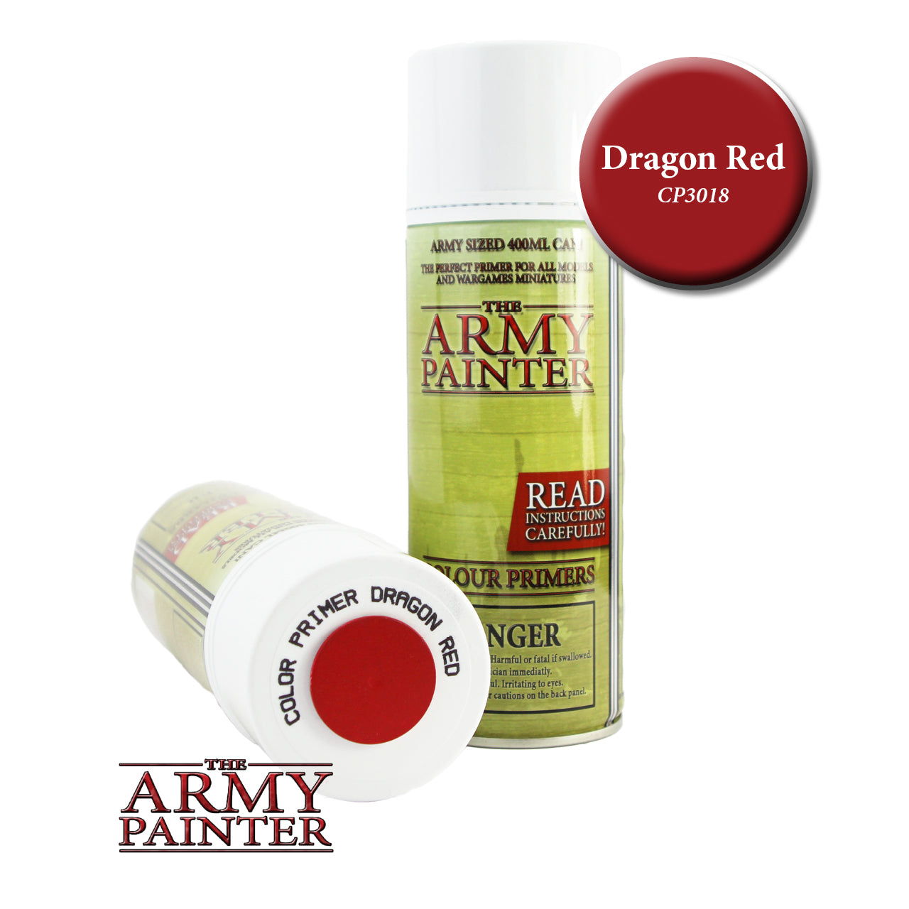 Dragon Red Colour Primer Army Painter    | Red Claw Gaming
