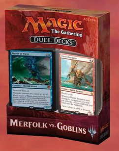 Duel Deck Merfolk vs. Goblins Sealed Magic the Gathering Wizards of the Coast    | Red Claw Gaming