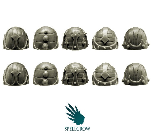 Changed Knight Should Pads (ver. 2) Minatures Spellcrow    | Red Claw Gaming