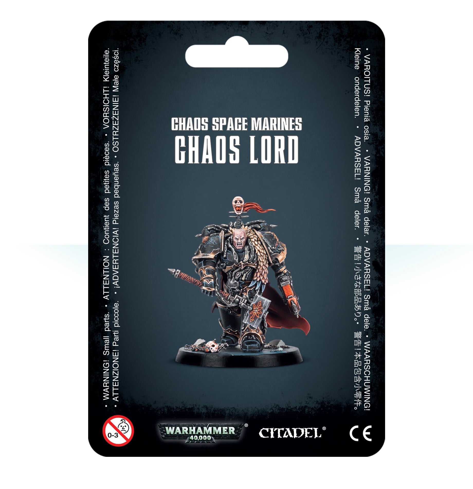 CHAOS SPACE MARINES CHAOS LORD Chaos Space Marines Games Workshop    | Red Claw Gaming