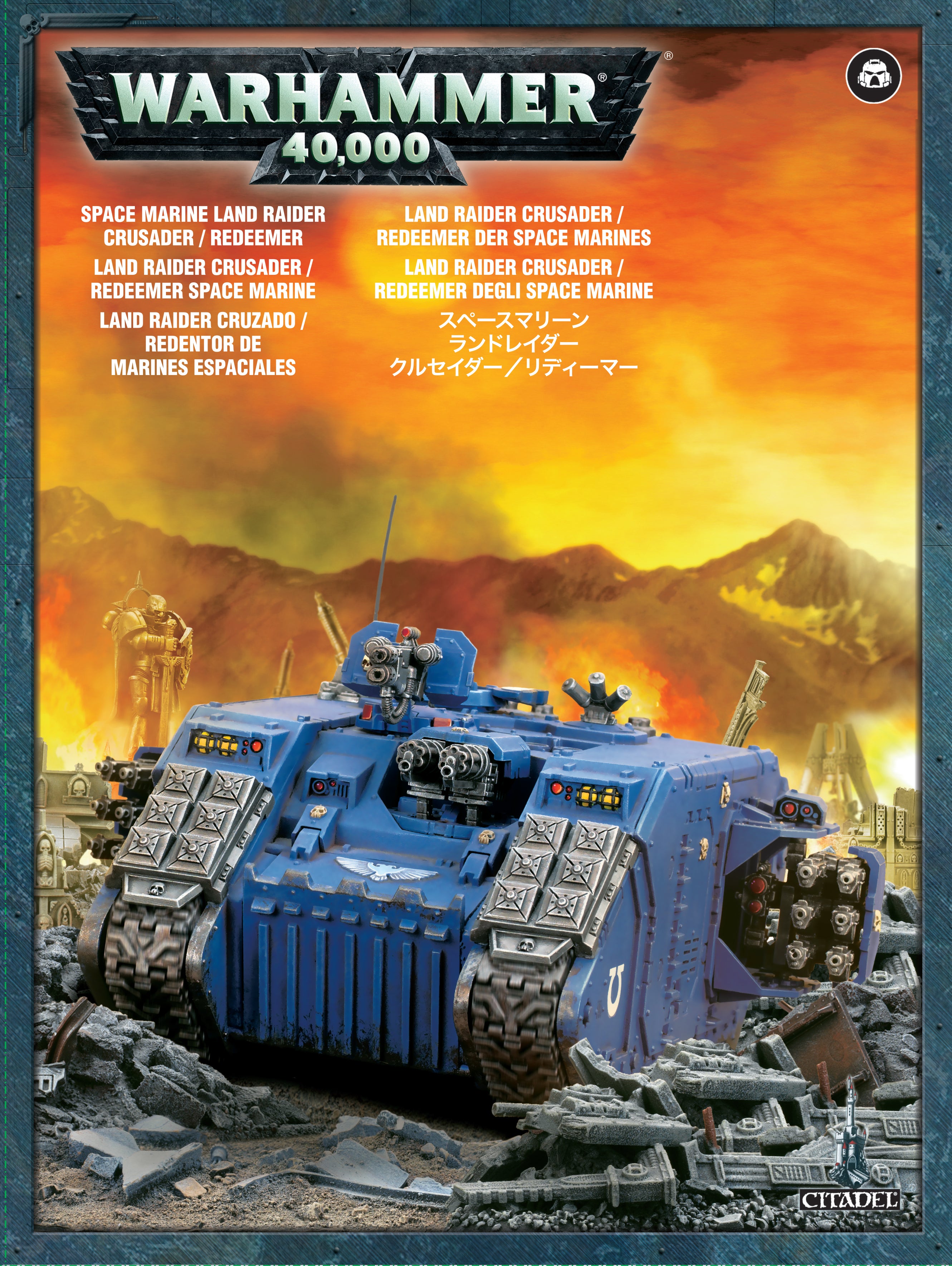 SPACE MARINES LAND RAIDER CRUSADER/REDEEMER Space Marines Games Workshop | Red Claw Gaming