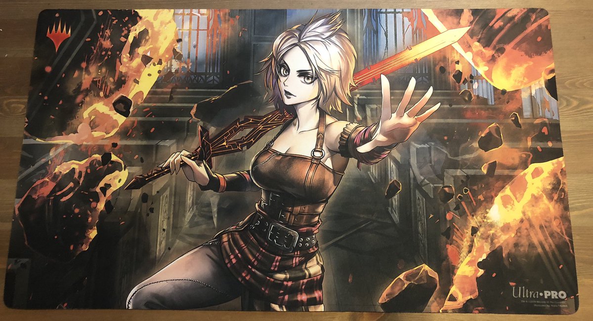 War Of The Spark Alt Art Nahiri Playmat Playmat Ultra Pro    | Red Claw Gaming
