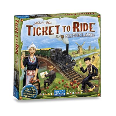 TICKET TO RIDE: MAP #4 - NEDERLAND Board Game Asmodee    | Red Claw Gaming
