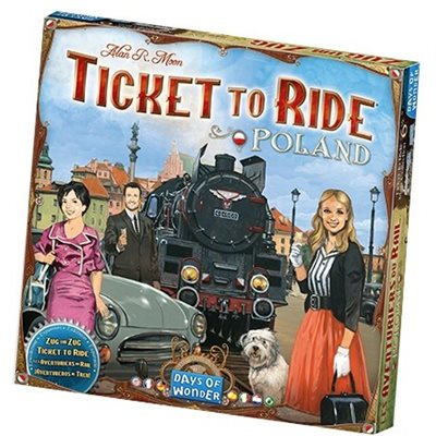 TICKET TO RIDE: MAP #6.5 - POLAND Board Game Asmodee    | Red Claw Gaming