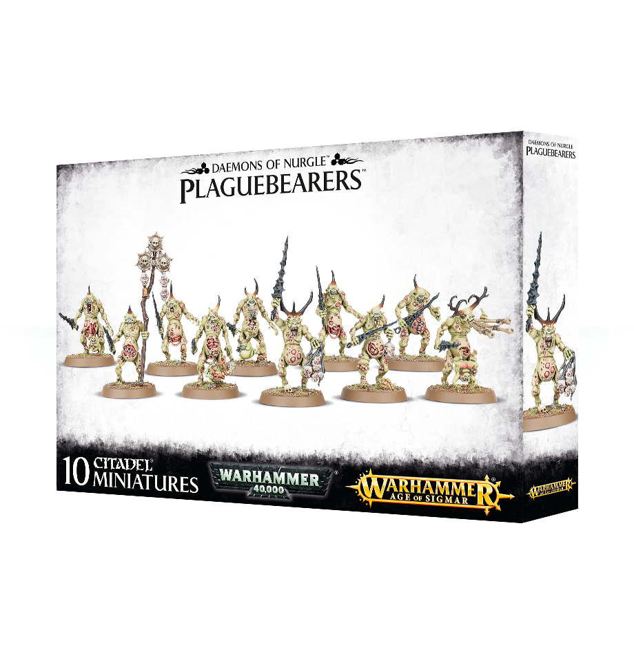 DAEMONS OF NURGLE PLAGUEBEARERS Chaos Daemons Games Workshop    | Red Claw Gaming