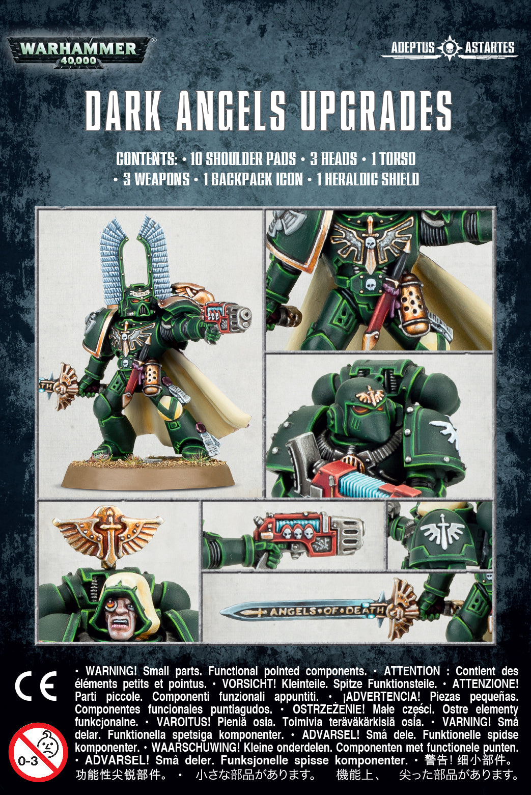 DARK ANGELS UPGRADES Dark Angels Games Workshop    | Red Claw Gaming