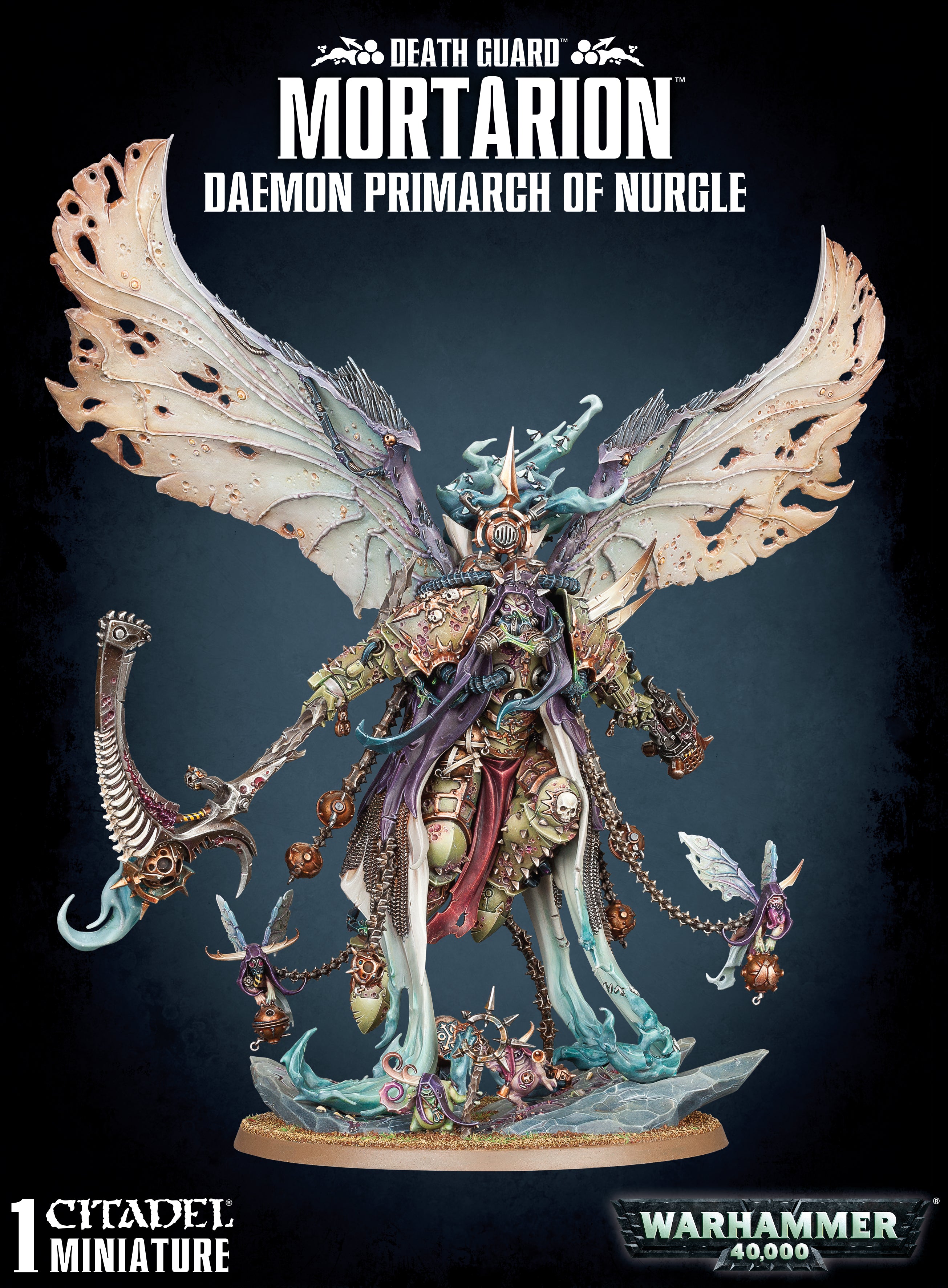 MORTARION: DAEMON PRIMARCH OF NURGLE Chaos Space Marines Games Workshop | Red Claw Gaming