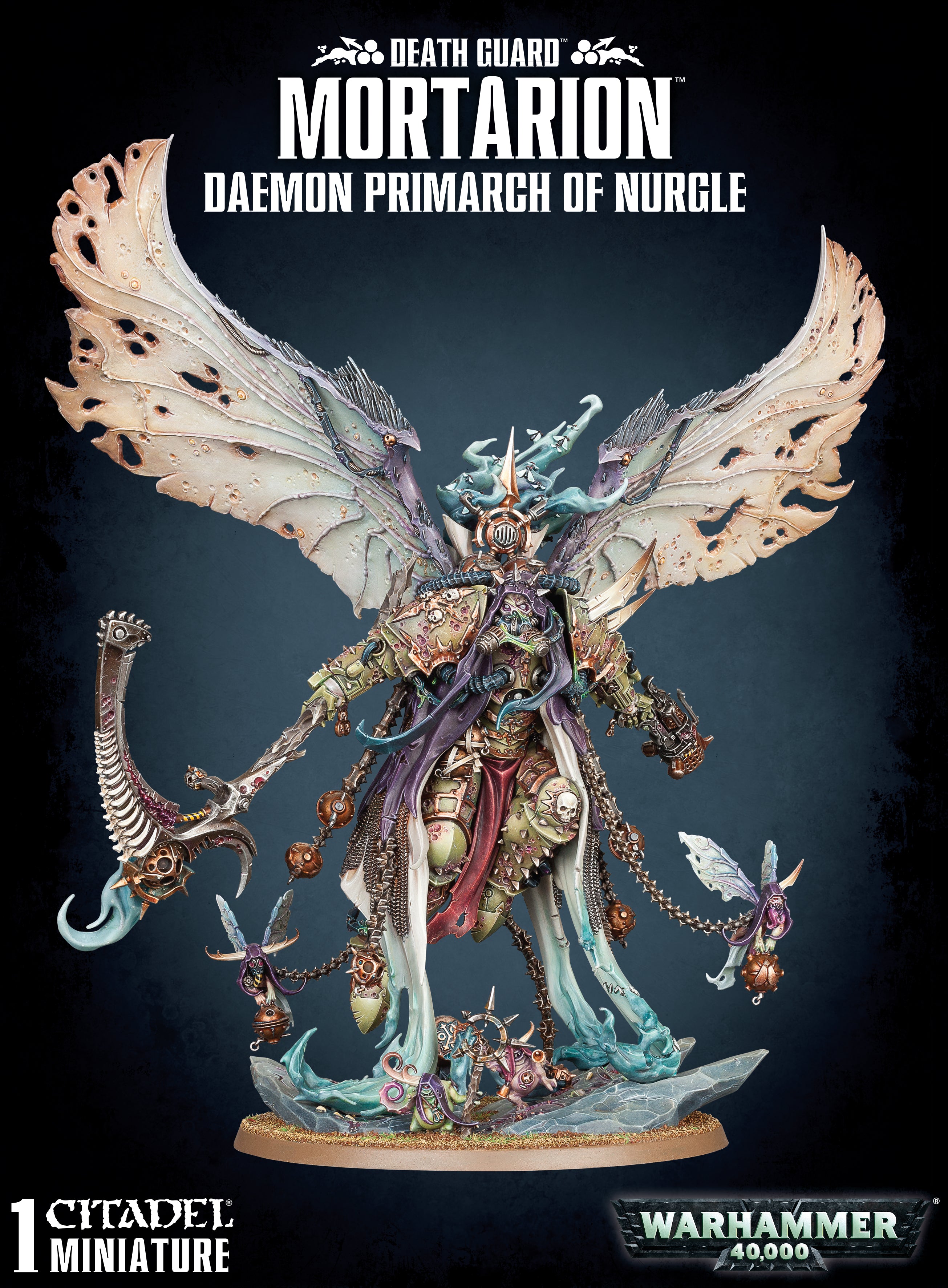 MORTARION: DAEMON PRIMARCH OF NURGLE Chaos Space Marines Games Workshop    | Red Claw Gaming