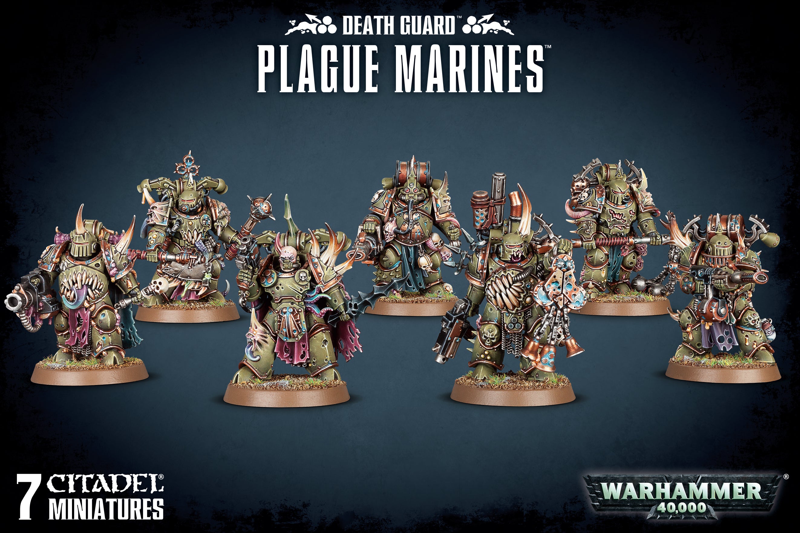 DEATH GUARD PLAGUE MARINES Death Guard Games Workshop    | Red Claw Gaming