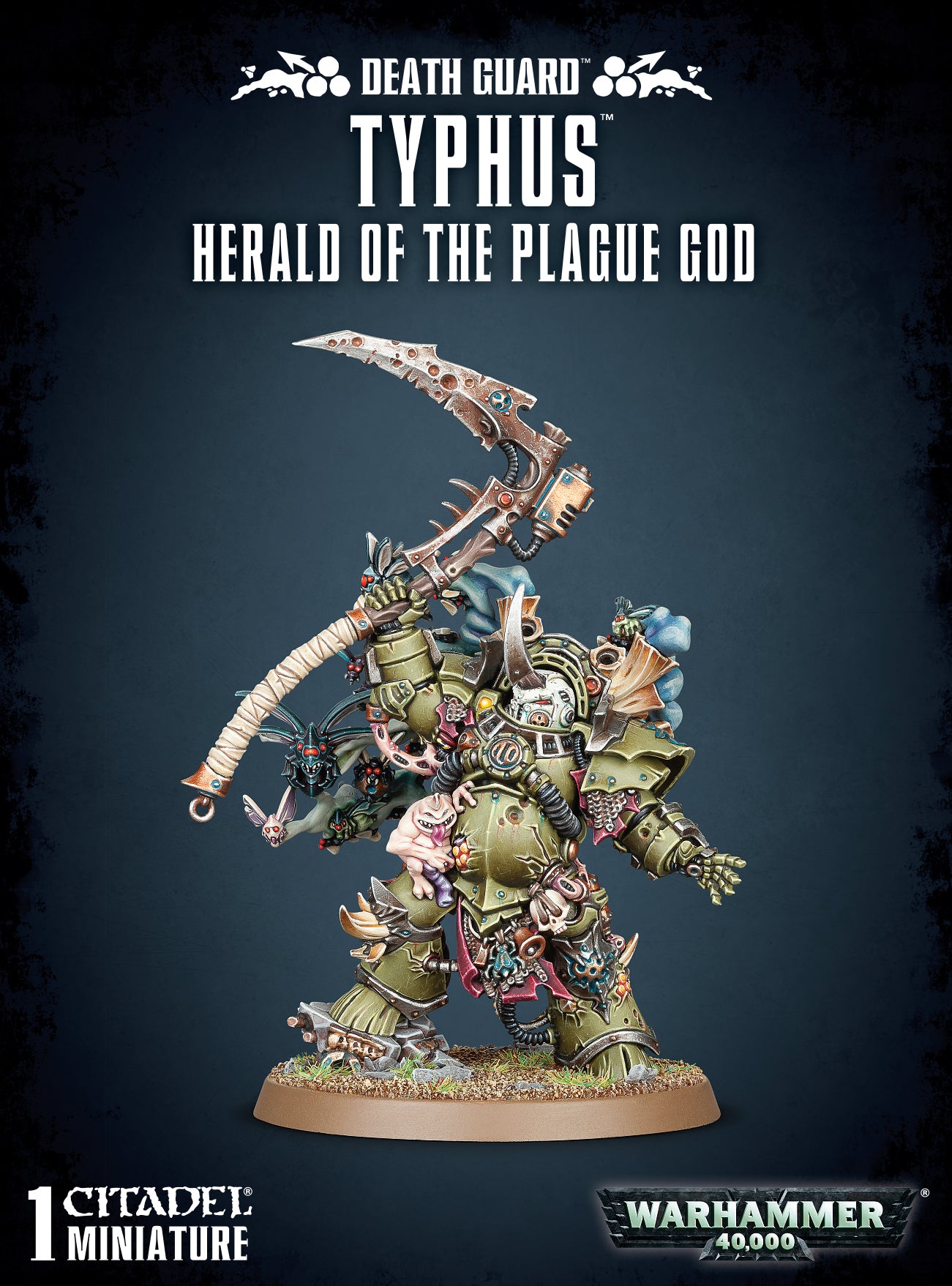DEATH GUARD: TYPHUS: HERALD OF THE PLAGUE GOD Death Guard Games Workshop | Red Claw Gaming