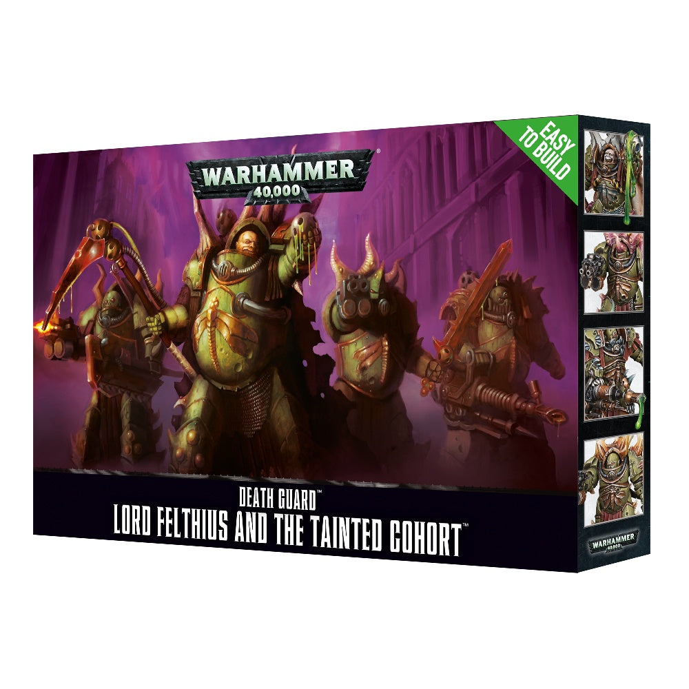 LORD FELTHIUS & THE TAINTED COHORT Death Guard Games Workshop    | Red Claw Gaming