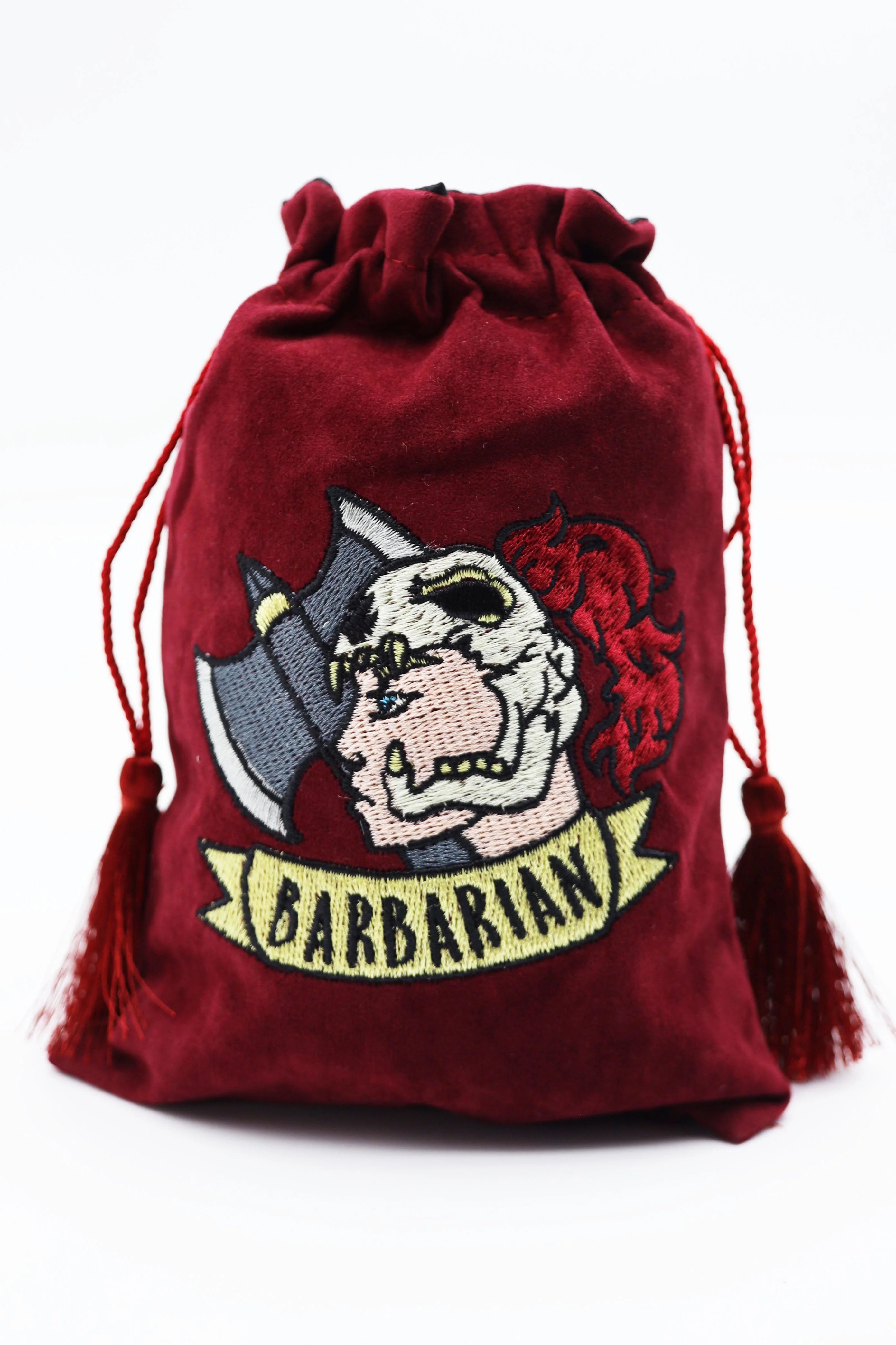 DICE BAG - BARBARIAN Dice & Counters Foam Brain Games    | Red Claw Gaming