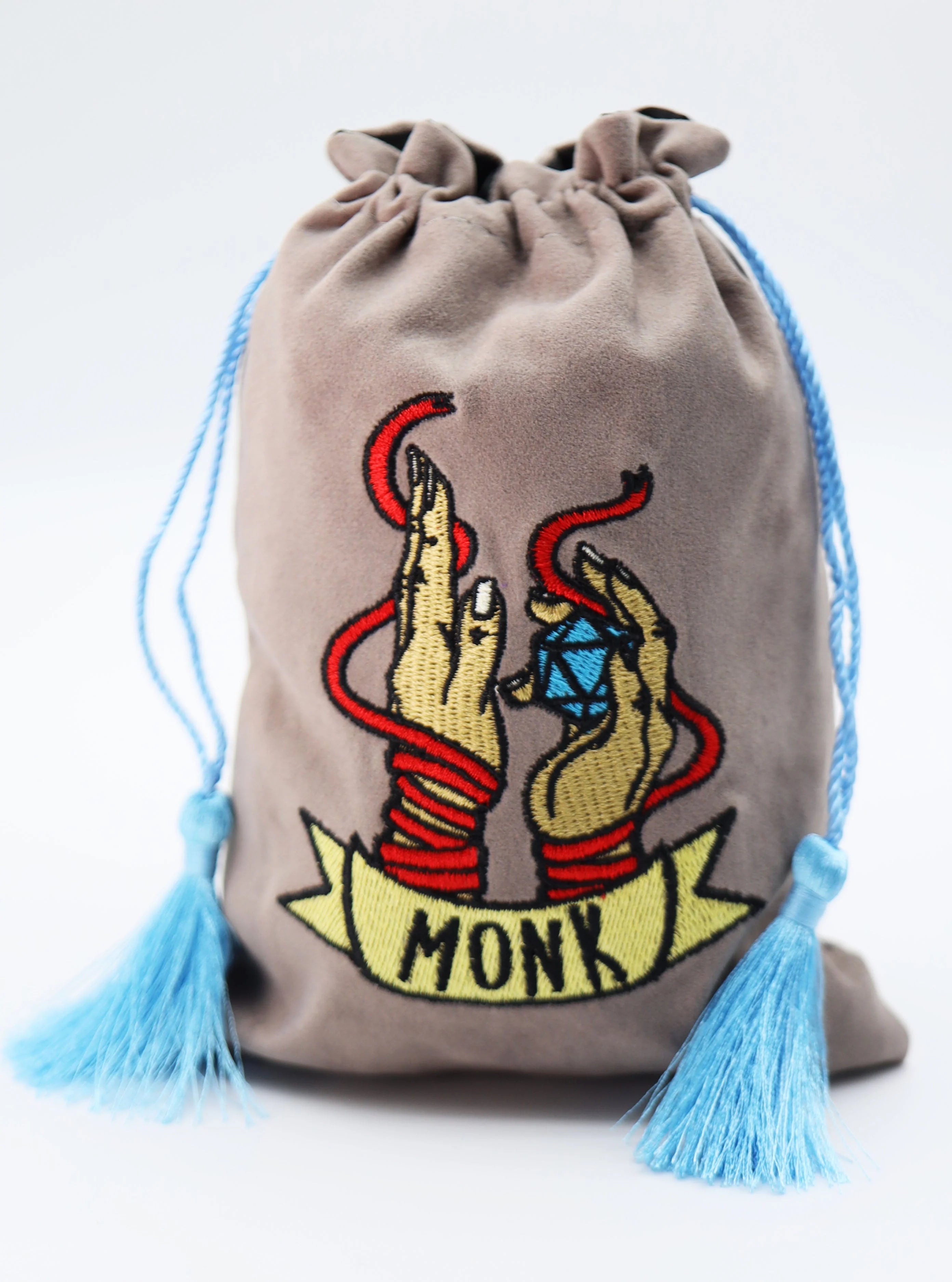 DICE BAG - MONK Dice & Counters Foam Brain Games    | Red Claw Gaming