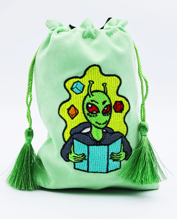 DICE BAG - DICE ALIEN Dice & Counters Foam Brain Games    | Red Claw Gaming