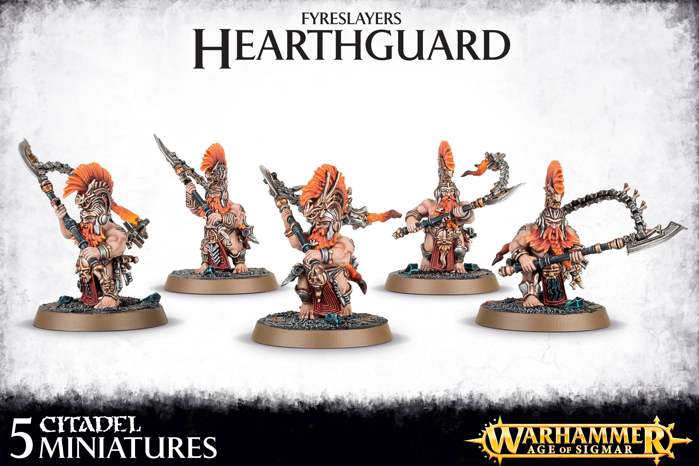 FYRESLAYERS HEARTHGUARD BERZERKERS Fyreslayers Games Workshop | Red Claw Gaming