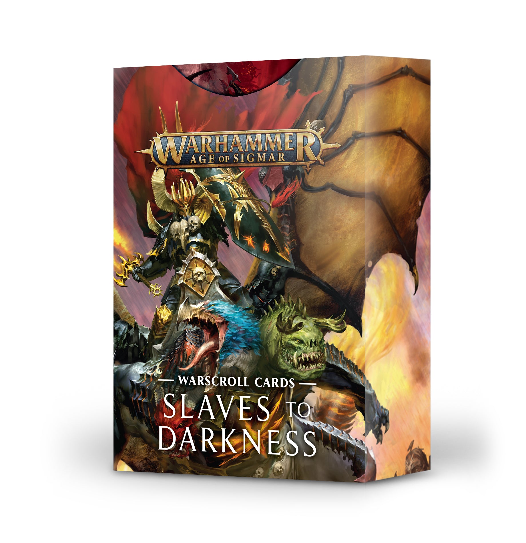 SLAVES TO DARKNESS WARSCROLL CARDS Warhammer Generic Games Workshop    | Red Claw Gaming