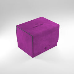 Gamegenic Sidekick Convertible 100+ Deck Box Gamegenic Purple   | Red Claw Gaming