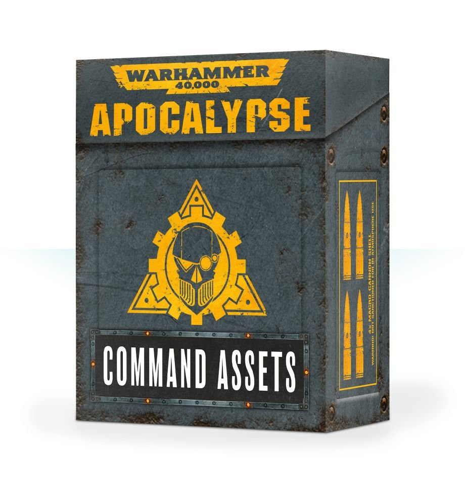 WARHAMMER 40000: APOCALYPSE COMMAND ASSETS Apocalypse Games Workshop    | Red Claw Gaming
