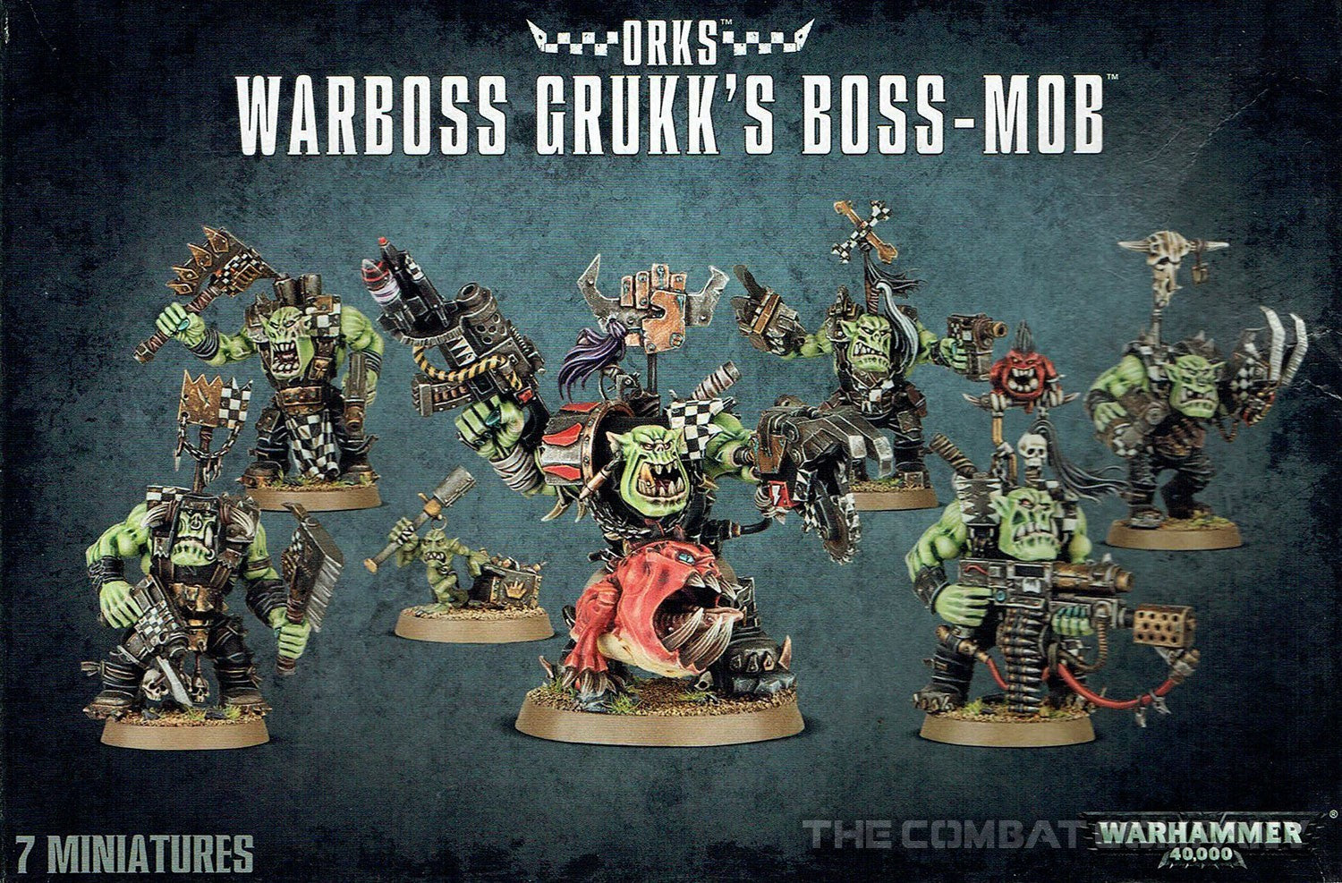 ORKS WARBOSS GRUKK'S BOSS MOB Orks Games Workshop | Red Claw Gaming