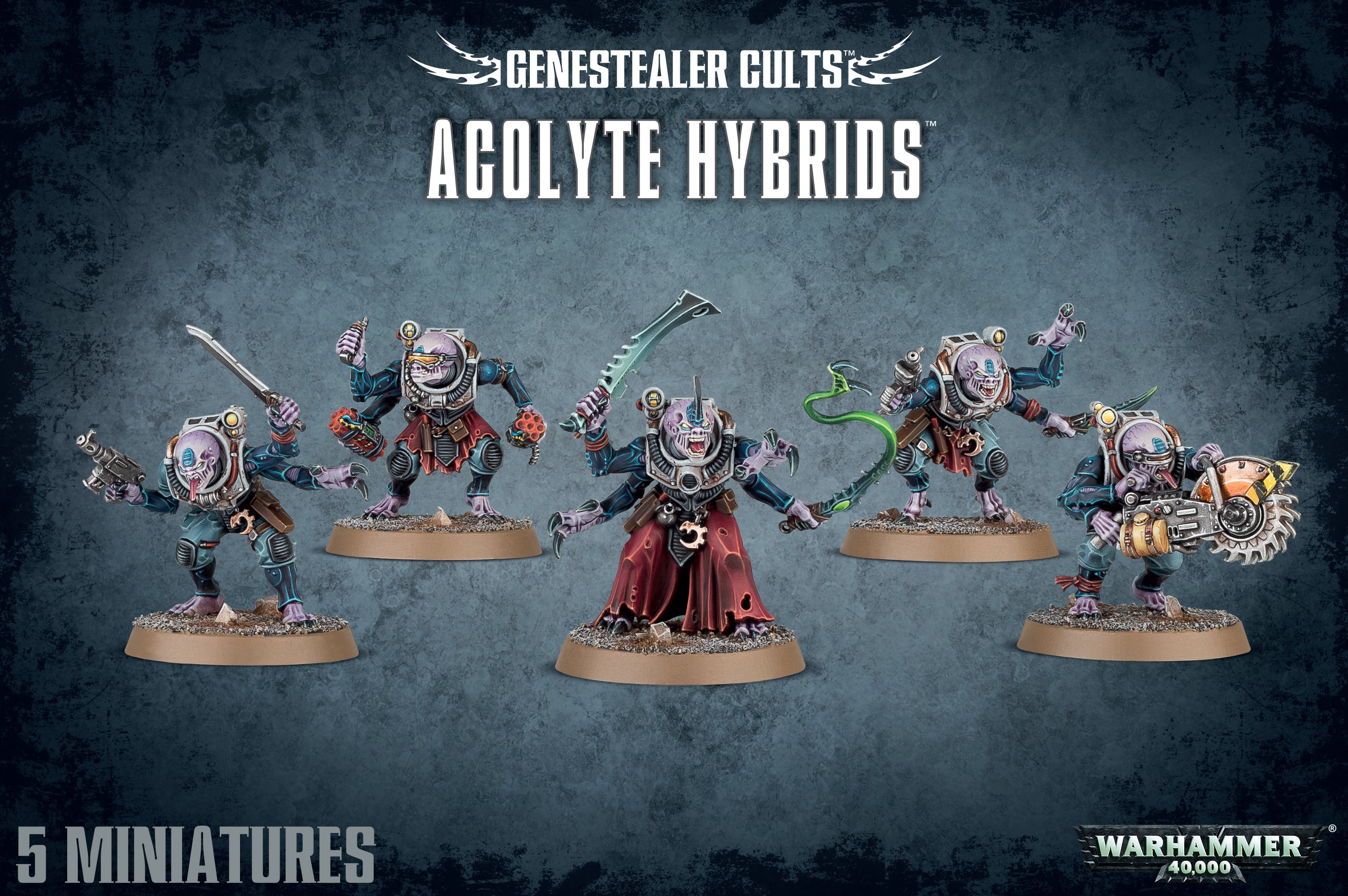 GENESTEALER CULTS ACOLYTE HYBRIDS Genestealer Cults Games Workshop | Red Claw Gaming