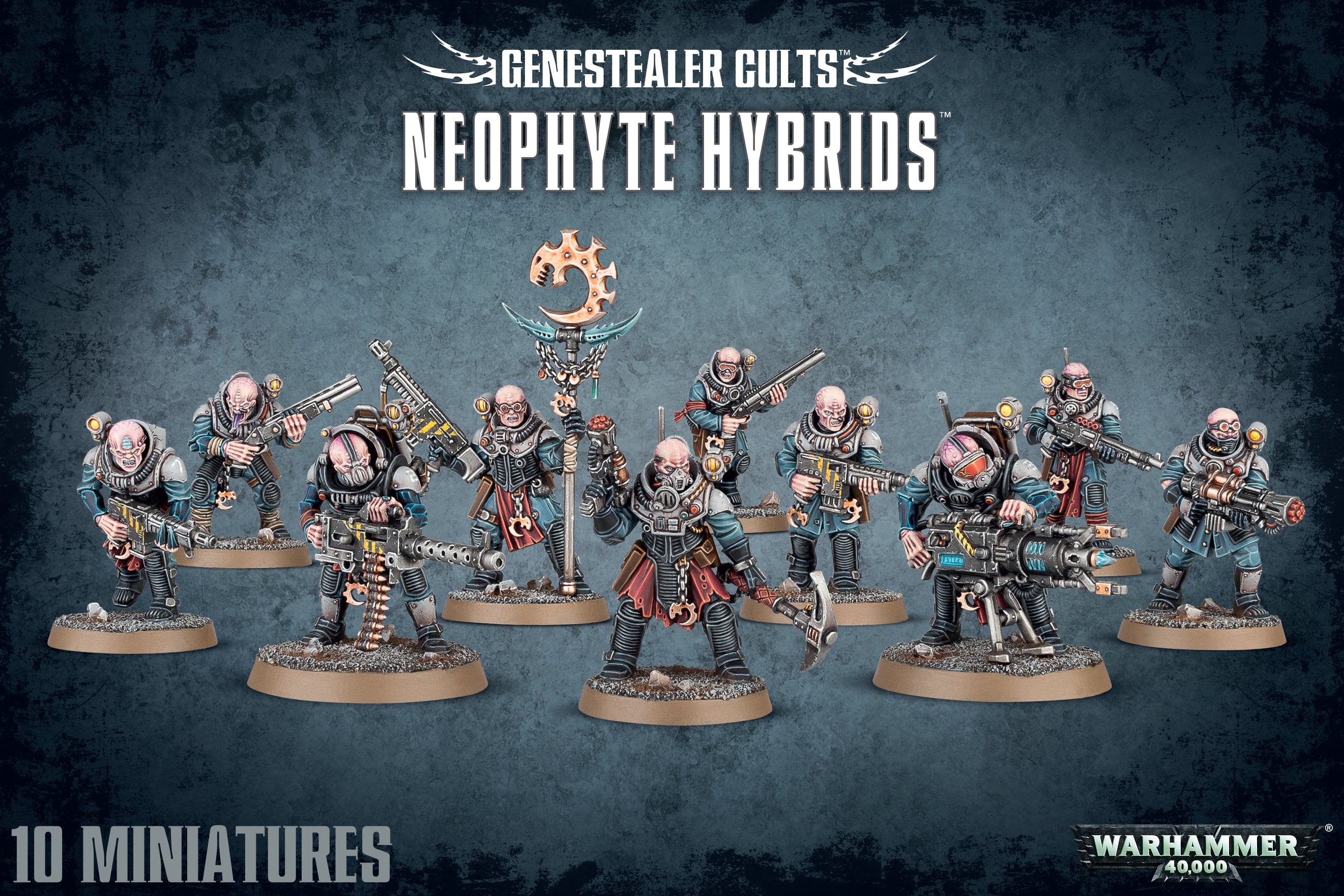 GENESTEALER CULTS NEOPHYTE HYBRIDS Genestealer Cults Games Workshop | Red Claw Gaming