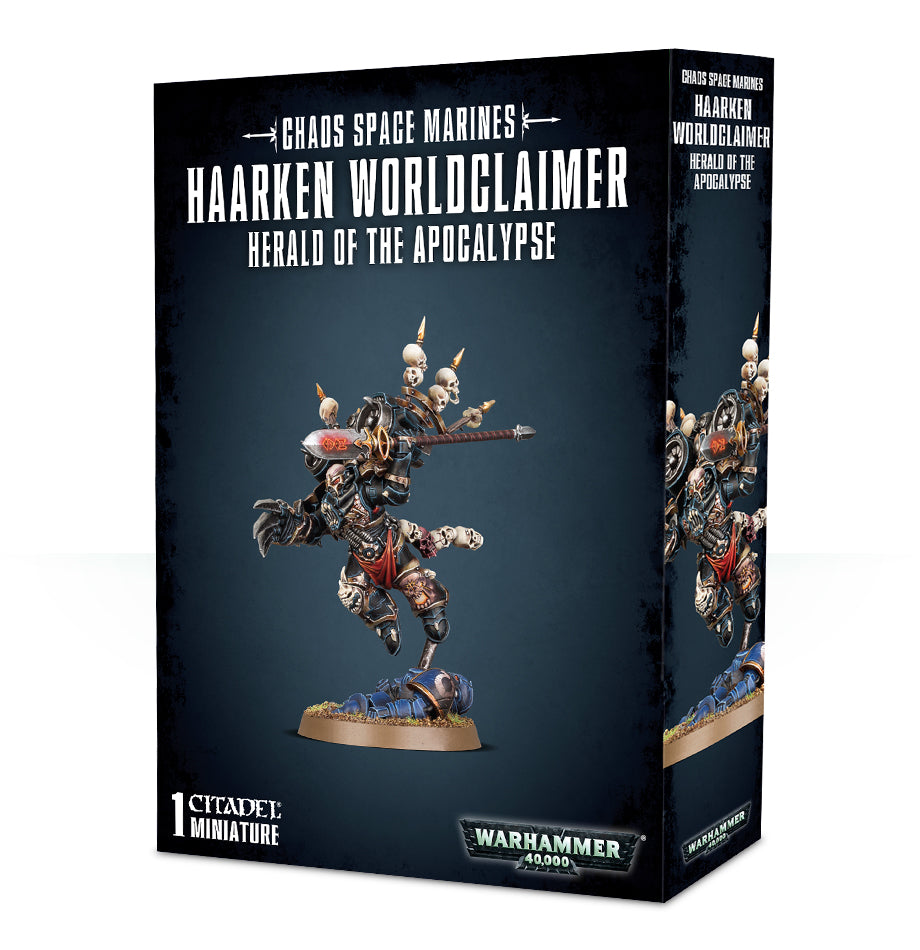 CHAOS SPACE MARINE: HAARKEN WORLDCLAIMER Chaos Space Marines Games Workshop | Red Claw Gaming