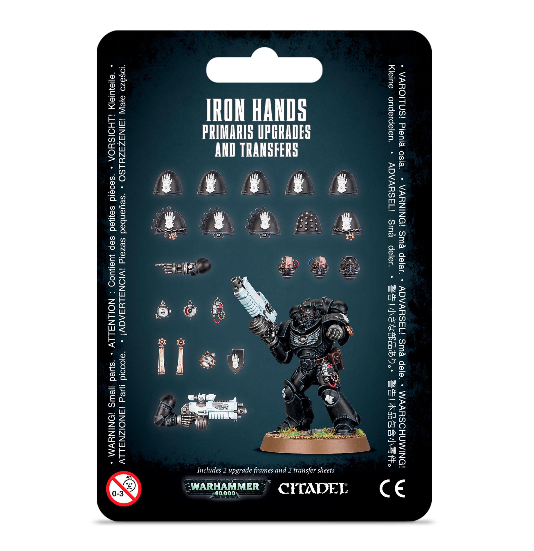 IRON HANDS PRIMARIS UPGRADES & TRANSFERS Iron Hands Games Workshop    | Red Claw Gaming
