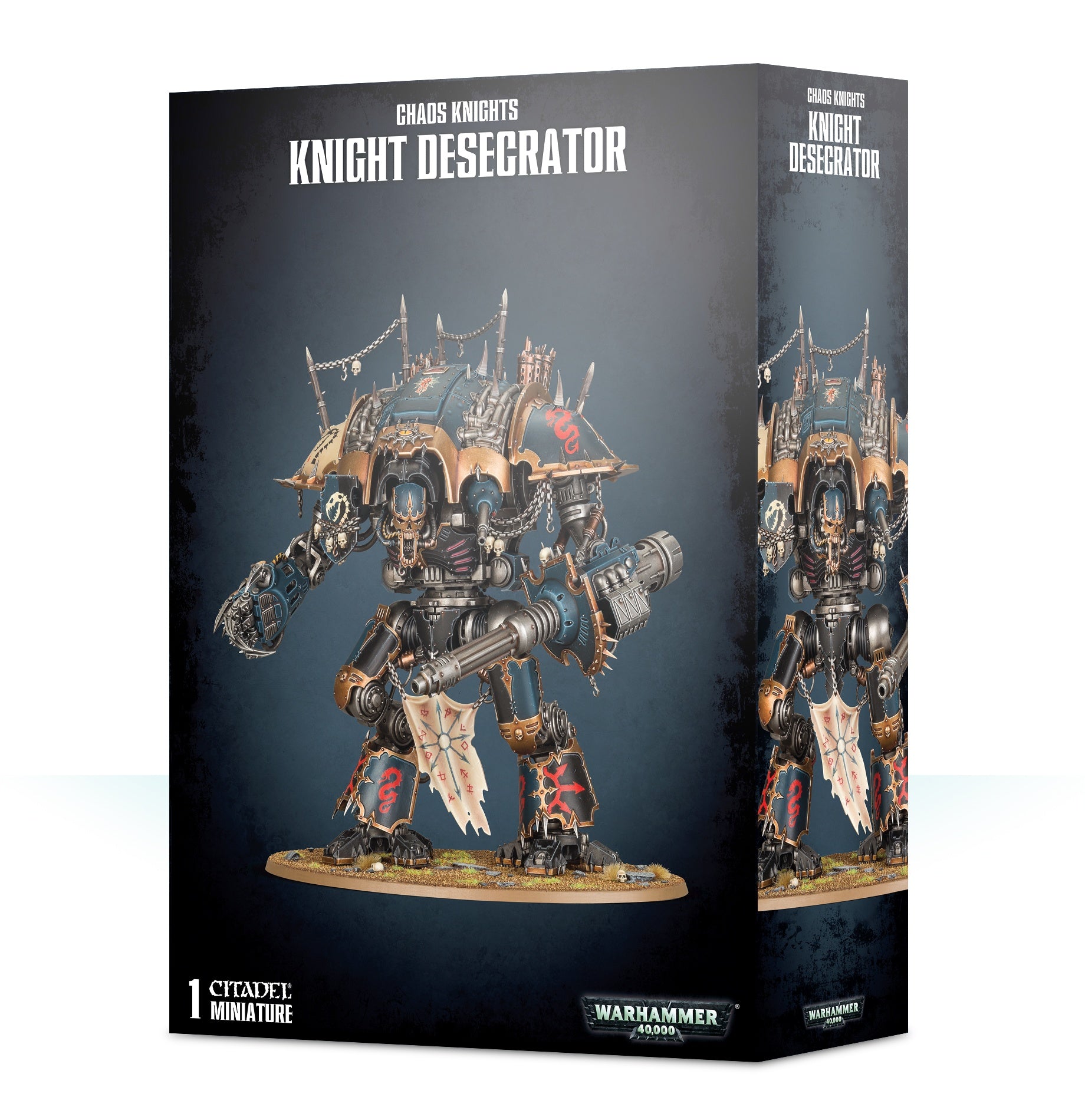 CHAOS KNIGHTS: KNIGHT DESECRATOR Chaos Space Marines Games Workshop | Red Claw Gaming