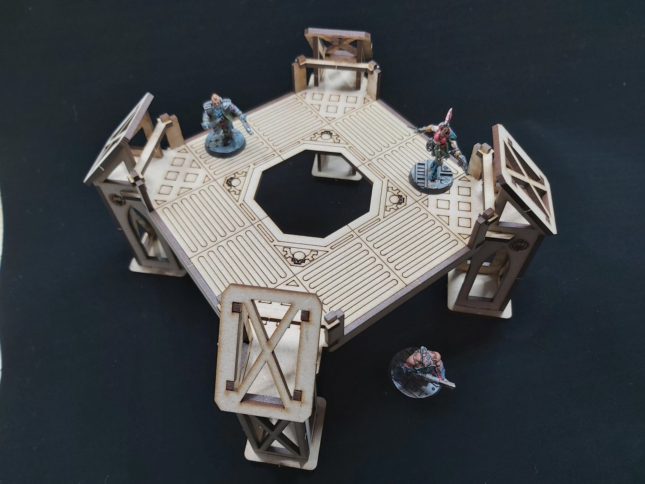 Level 1 Industrial Platform  Avedonia Art    | Red Claw Gaming