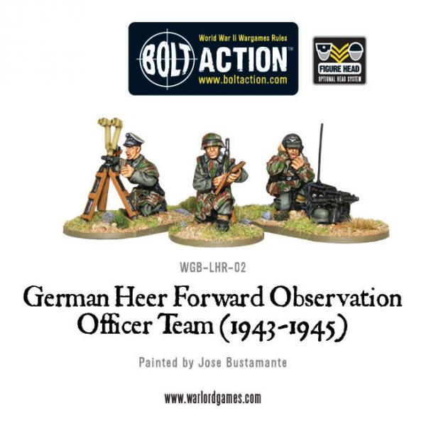 German Heer FOO team (1943.45) Germany Warlord Games    | Red Claw Gaming