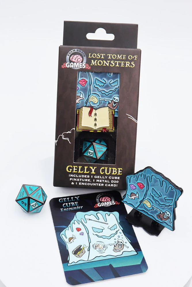 LOST TOME OF MONSTERS - GELLY CUBE Dice & Counters Foam Brain Games    | Red Claw Gaming