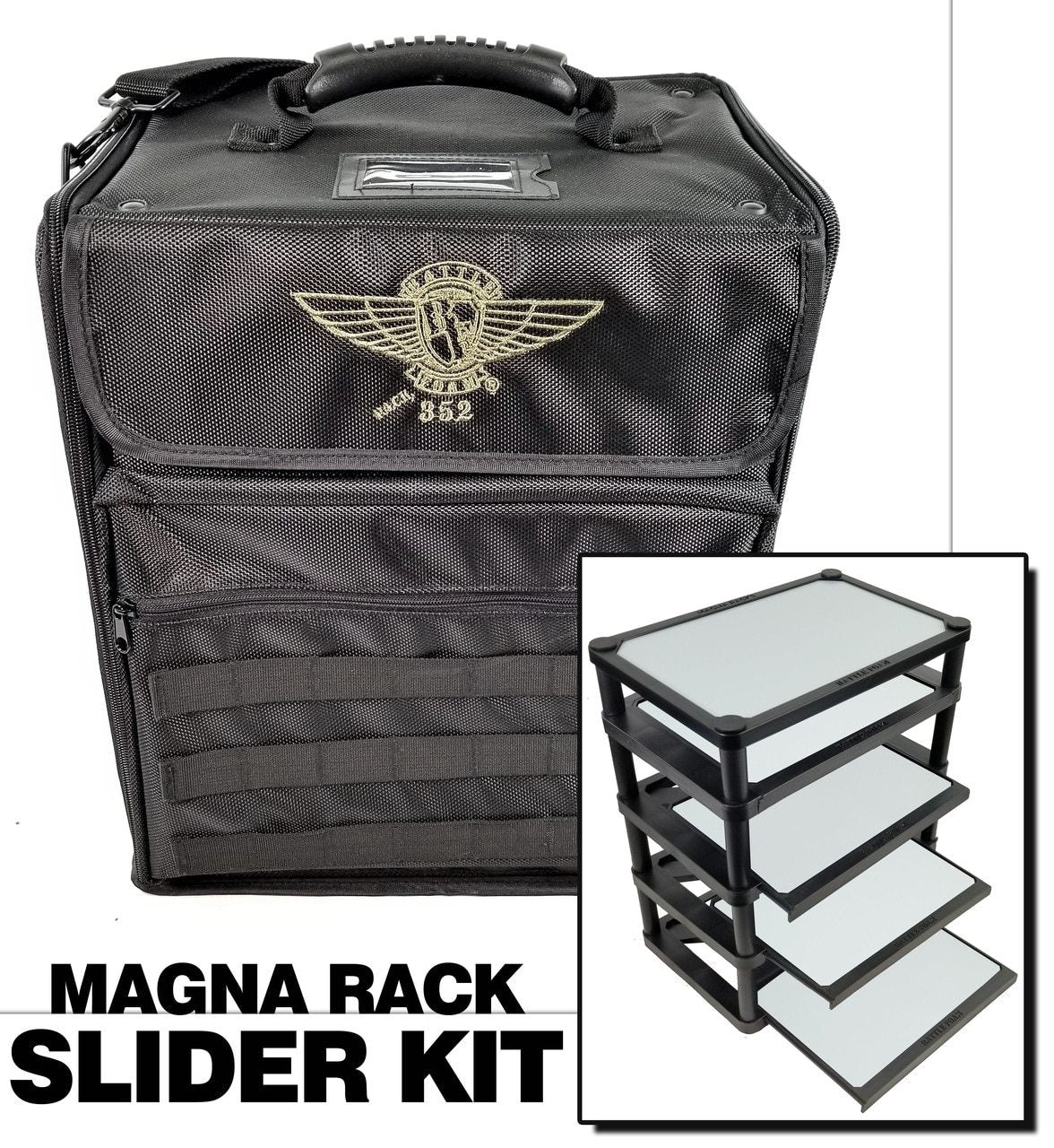 P.A.C.K. 352 Molle with Magna Rack Sliders Load Out Battle Foam Battle Foam    | Red Claw Gaming