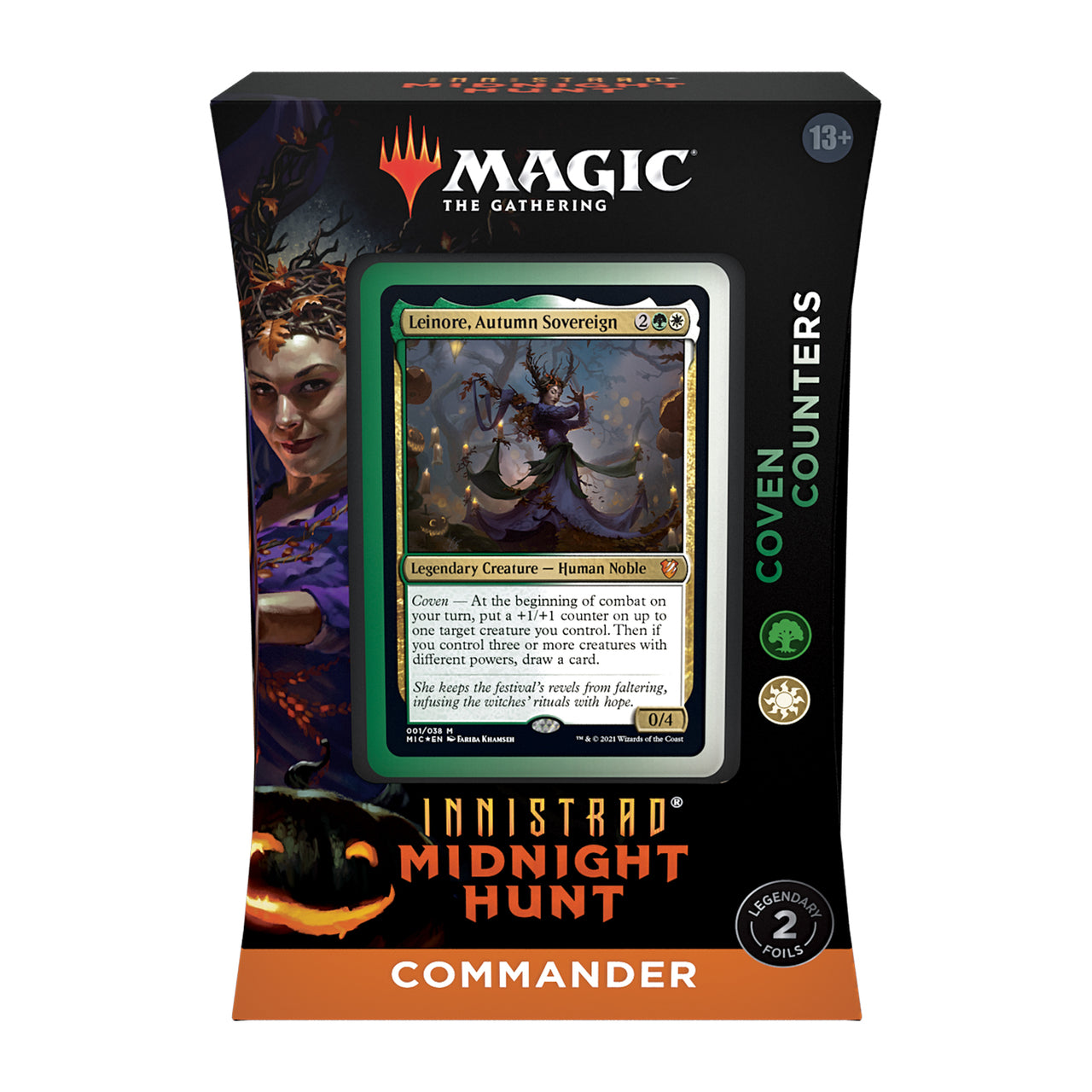 MTG Midnight Hunt Commander Deck - Coven Counters Sealed Magic the Gathering Wizards of the Coast    | Red Claw Gaming