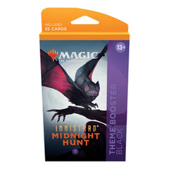 MTG Midnight Hunt Theme Booster Sealed Magic the Gathering Wizards of the Coast Black   | Red Claw Gaming
