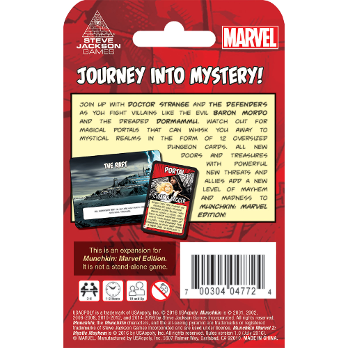 Munchkin Marvel 2 Mystic Mayhem Board Games Steve Jackson    | Red Claw Gaming