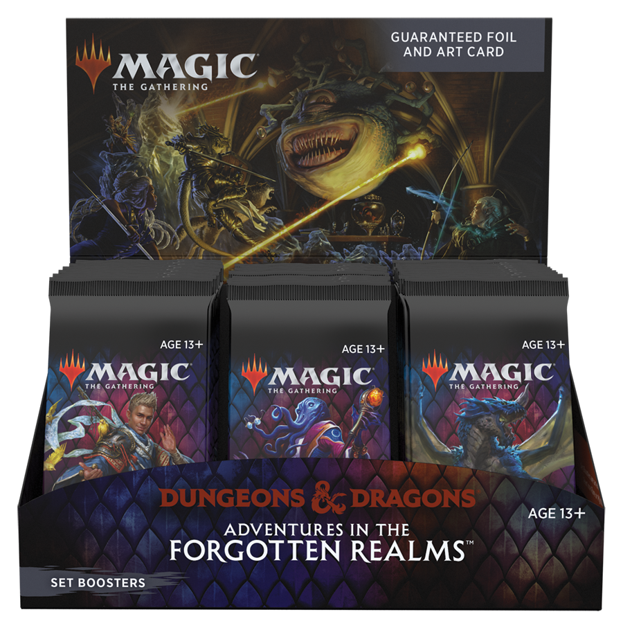 ADVENTURES IN THE FORGOTTEN REALMS SET BOOSTER BOX Sealed Magic the Gathering Wizards of the Coast    | Red Claw Gaming