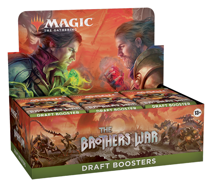 The Brothers' War Draft Booster Box Sealed Magic the Gathering Wizards of the Coast    | Red Claw Gaming