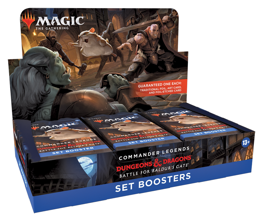 COMMANDER LEGENDS BATTLE FOR BALDURS GATE Set Booster Box Sealed Magic the Gathering Wizards of the Coast    | Red Claw Gaming