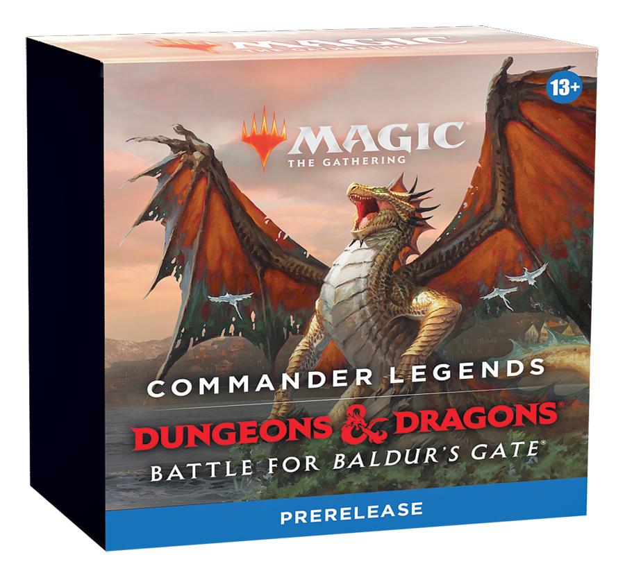 Prerelease at Home COMMANDER LEGENDS BATTLE FOR BALDURS GATE Sealed Magic the Gathering Wizards of the Coast    | Red Claw Gaming