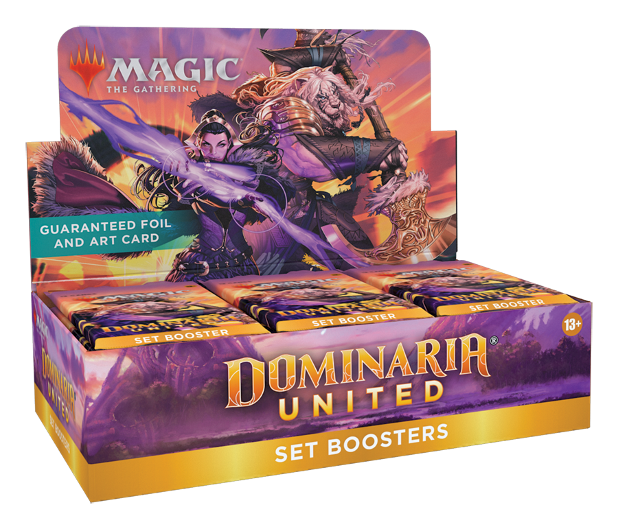Dominaria United Set Booster Box Sealed Magic the Gathering Wizards of the Coast    | Red Claw Gaming