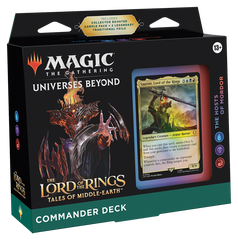 The Lord of the Rings: Tales of Middle-earth - Commander Sealed Magic the Gathering Wizards of the Coast (Sealed) The Hosts of Mordor   | Red Claw Gaming